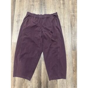 Eileen Fisher Deep Purple Capris